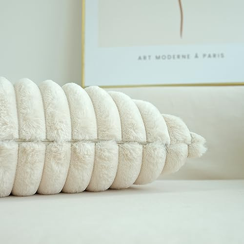 Fundas De Almohada Decorativas De Felpa Para Sofá, 2 Uds.