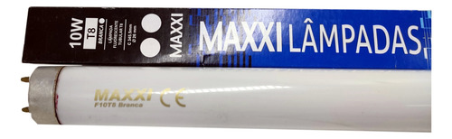 Maxxi Lampada T8 Branca 10w Fluorescente 34,55cm P/ Aquario