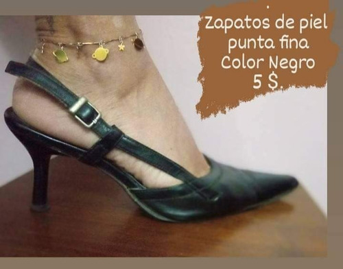 Zapatos Y Sandalias De Piel Usadas, No. 37