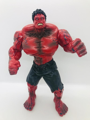 Hulk Vermelho Action Figure Articulado  - Pronta Entrega