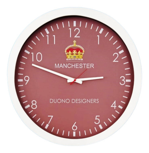 Relógio De Parede- Grande-60cm- Manchester - Duono Designers