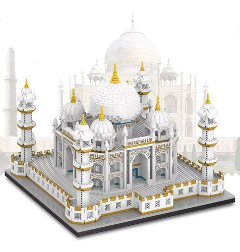 Blocos De Construção Taj Mahal Brinquedos Para Crianças