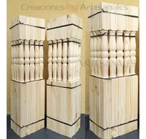 Comprar Balustres Madera Pino Barandas Escaleras Columnas Pasamanos