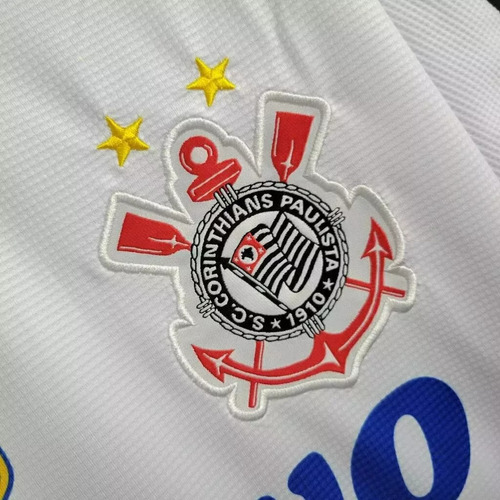 Camisa Corinthians Retrô Batavo I Branco - 1999