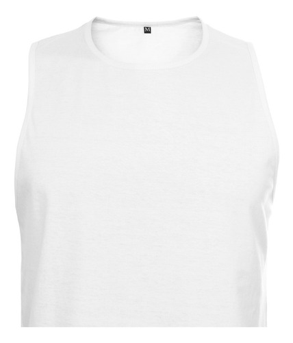 Remera Musculosa Hombre Modal Spun Cuello Redondo Basica