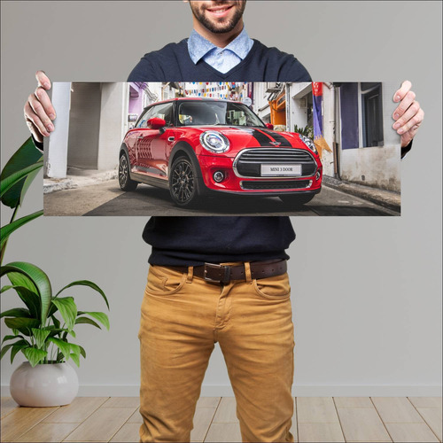 Cuadro 30x80cm Auto 2019 Mini One Carnaby Editio 365