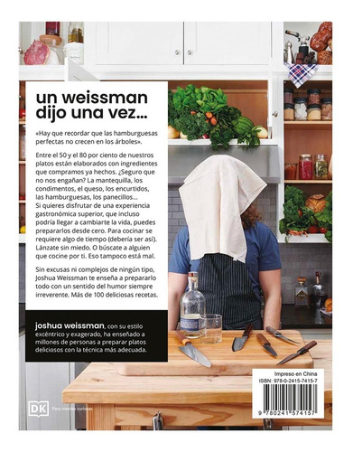 Joshua Weissman Cocina Irreverente