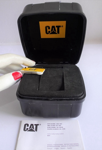 Estuche Original P/ Reloj Cat C/instructivos #ab-48