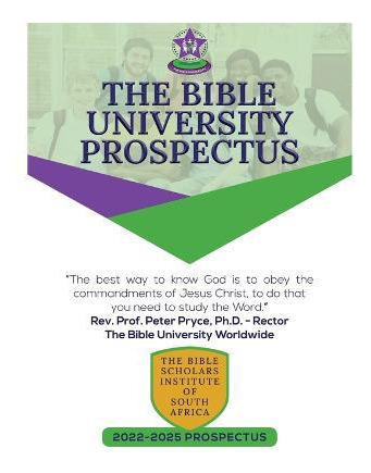 Libro The Bible University Prospectus - Rev Dr Peter Pryce