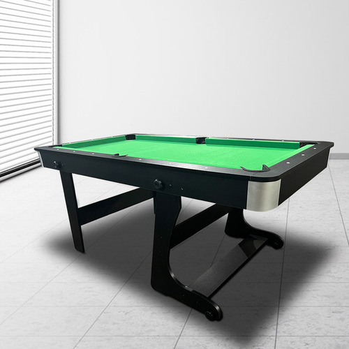 Mesa De Sinuca E Ping Pong Multi Jogos Ahead Dobrável Bilhar Tecido Verde