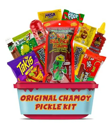 Kit Chamoy Pickle Original Para Hacer Tiktok, Con Alamo Dill