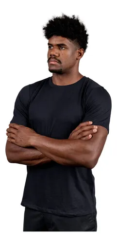 Camisetas Masculina Camisa Slim Fit Lisa Basic Basica
