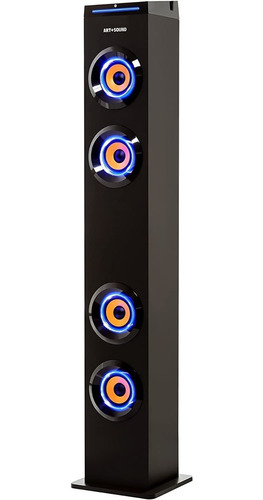 Corneta Tipo Torre Bluetooth Art+sonido  Con Luces Para Tv