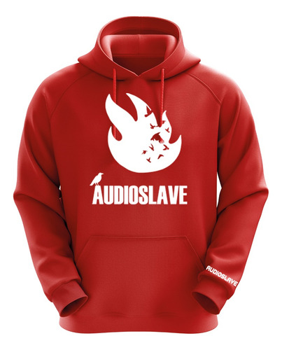 Polerón Rojo Audioslave Diseño 2