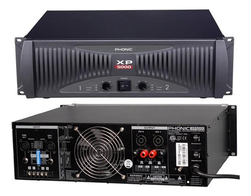 Xp 5000 Gy Amplificador Potencia 1800w Phonic