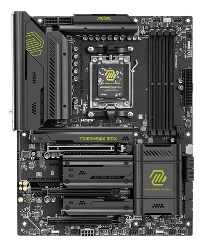 Tarjeta Madre - Mag B850 Tomahawk Max Wifi 4x Ddr5 Am5 Atx
