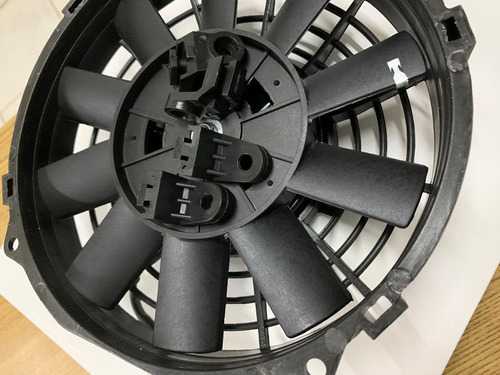 Motoventilador Universal Automotriz 8 80w 12v Aspa Recta