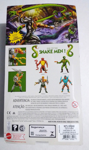 Mattel Masters Of Universe Snake Armor He-man (Usado)