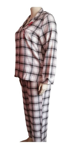 Pijama Mujer Invierno Afranelado Charter Club