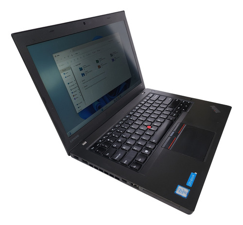 Lenovo T460, I7 6ta, 16 Gb Ram, 400 Gb Ssd, Hdmi, Dp, W11 Negro (Reacondicionado)