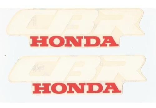 222- Kit De Calcos Honda Cbr 400 Blanco Y Naranja