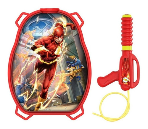 Pistola De Agua Con Mochila Super Heroes Dc