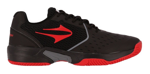 Imagen 1 de 7 de Zapatillas Topper Padel Hombre Tpadel Negro-rojo Cli
