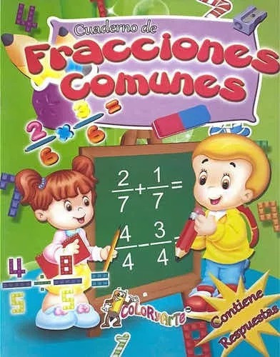 Fracciones Comunes - Libro Didáctico Ejercicios