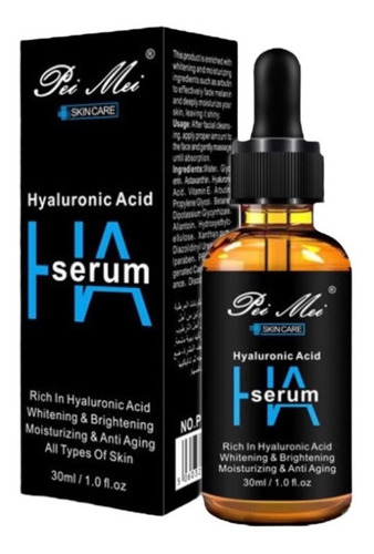 Imagen 2 de 2 de Acido Hialuronico Hidratante Cara Y Blanqueado 30ml