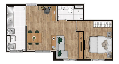 Imagem 14 de 15 de Apartamento Residencial Para Venda, Cachoerinha, São Paulo - Ap6590. - Ap6590-inc