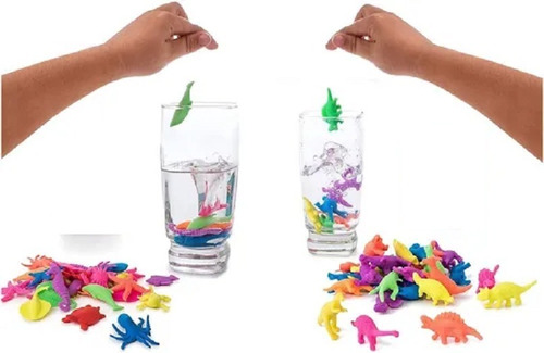 Souvenirs Set X20 Animales Crecen Agua Experiencia Sensorial