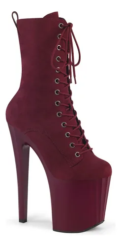 Botines guinda para mujer new arrivals