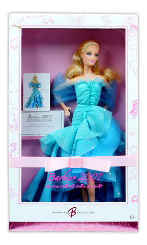 Barbie 2007 The Most Collectible Doll The World Pink Label