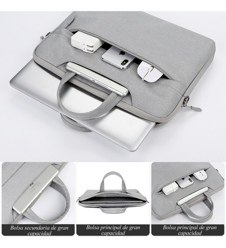 Funda Protectora Para Portátil Bolsa Prueba Golpe 15.6 In