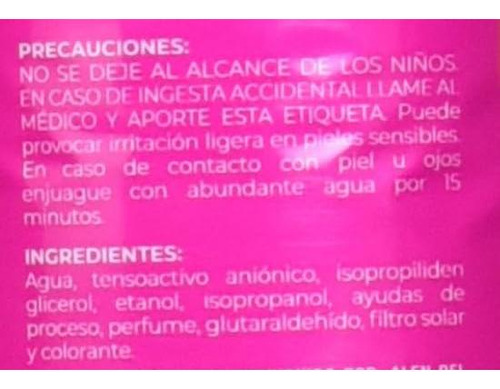 Limpiador Líquido Multiusos Floral Para Todo Tipo De Superfi