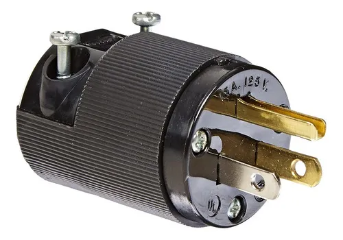 Hubbell Hbl5266ebk Enchufe, 15 Amperios, 125 V, 5 - 15p