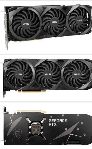 Imagen 2 de 3 de Msi Rtx 3080 Ventus 3x Plus Lhr 10gb Gdrr6x 320-bit