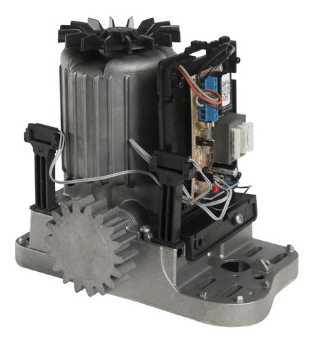 Motor do portão residencial PPA DZ Rio Custom 1/4 hp 220V 60Hz cor cinza e engrenagem de Z18