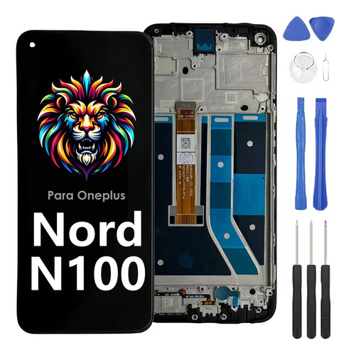 Pantalla Touch Lcd Con Marco Para Oneplus Nord N100 Be2011