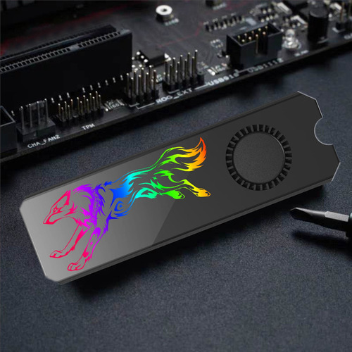 Chaleco Enfriador Con Disipador Térmico M2 Ssd, 5 V, Argb M.
