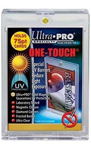 Carpeta Y Funda Para Tarj Ultra Pro 1x 75 Pt Uv One Touch Ma