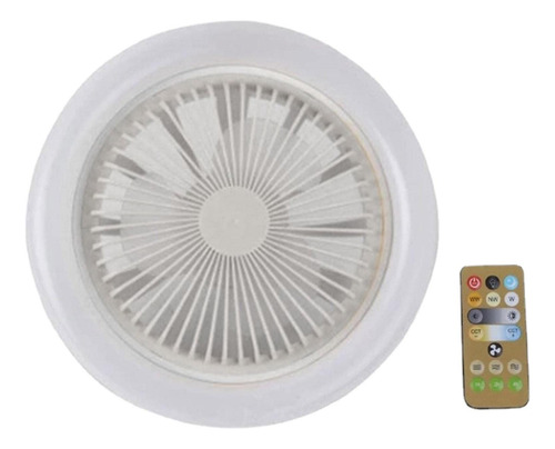 Luz Led Con Ventilador | Techo Con Mando A Distancia - 3