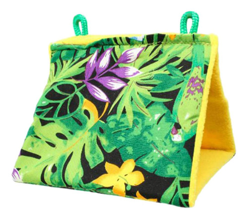 2 Bird Parrot Nest Hamaca Jaula Colgante Choza Tienda Cama