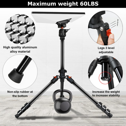 Soporte Trípode Ajustable Para Starlink Mini Negro