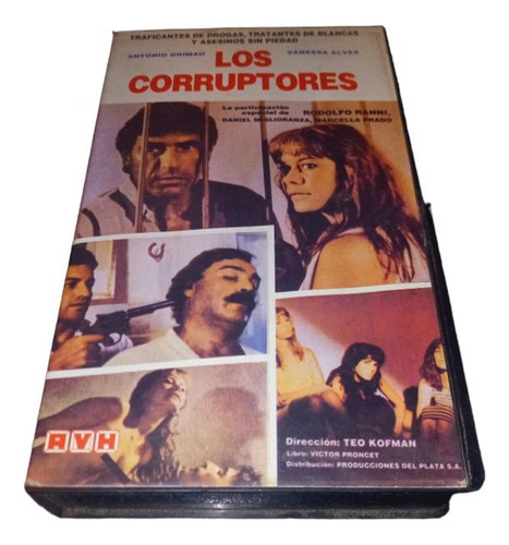 Los Corruptores-en Vhs Clásico Nacional Original 