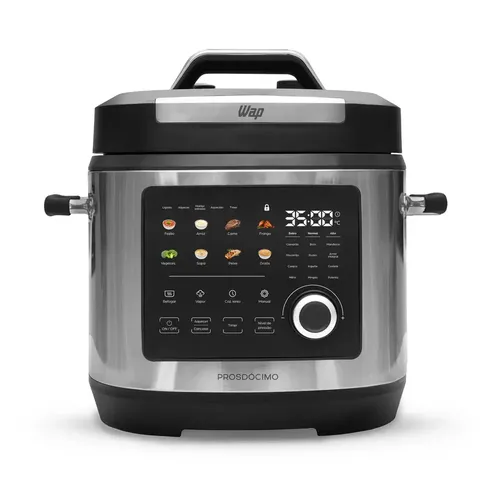 Panela de Pressão 6 Litros Painel Digital Touch WAP WPPE6 127V