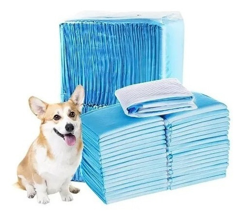 Imagen 8 de 8 de 100 Pañales Sabanillas Grandes Mascotas 60x60 L Con Aroma