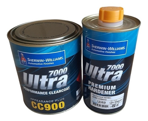 Barniz Ultra 7000 Cc900 1 Lt+0.5 Cat Auto Sherwin Williams