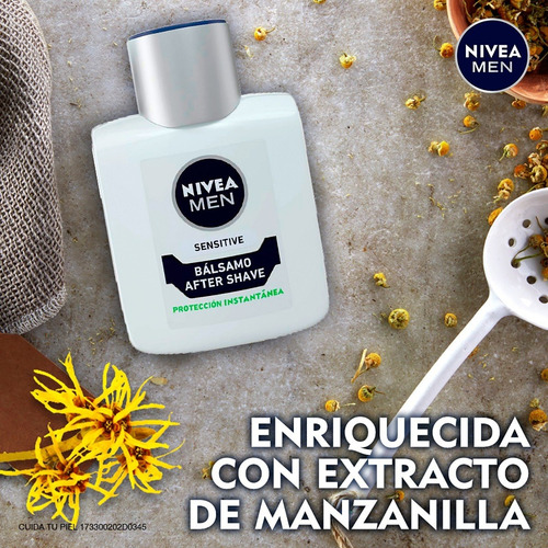Bálsamo Nivea Men After Shave Sensitive 100ml