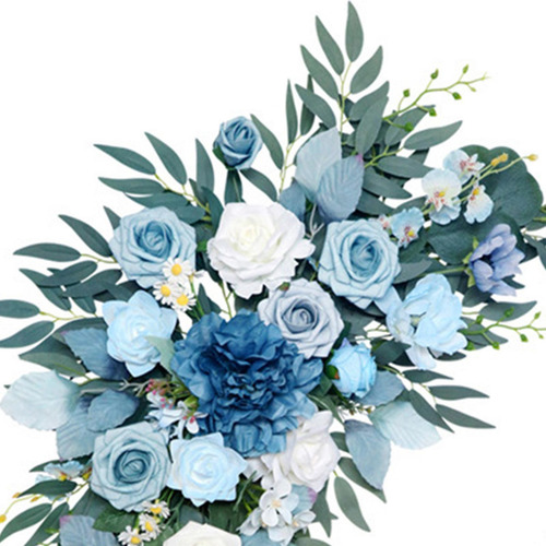 2 Piezas De Flores De Arco De Boda Hechas A Mano Para
